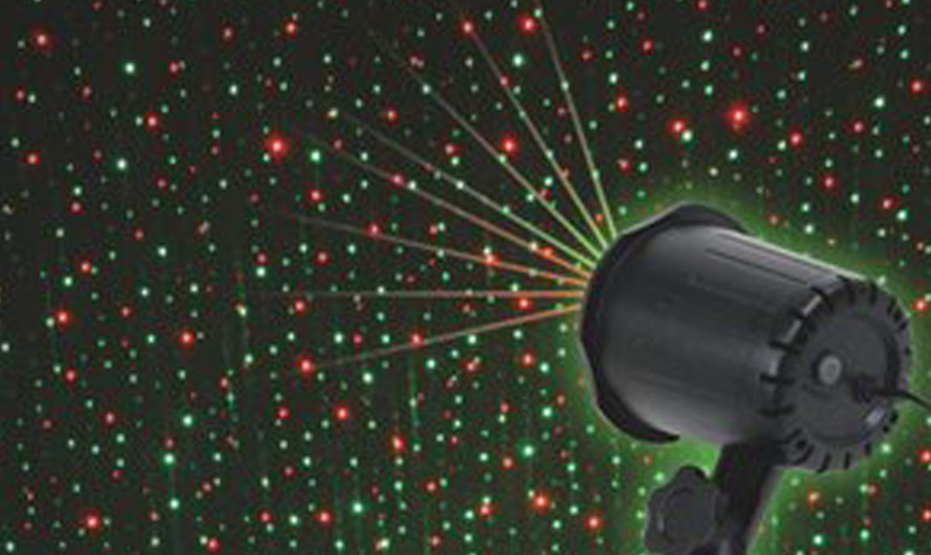 holiday laser light projector